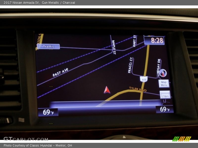 Gun Metallic / Charcoal 2017 Nissan Armada SV