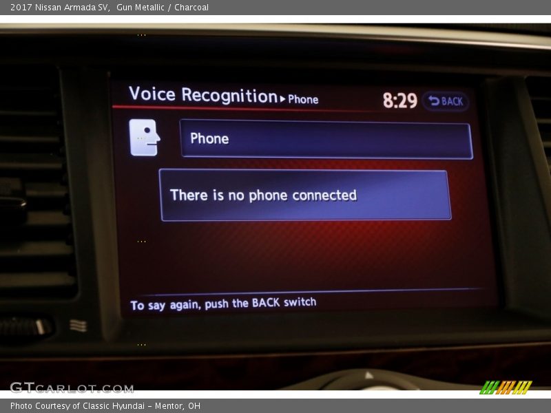 Gun Metallic / Charcoal 2017 Nissan Armada SV