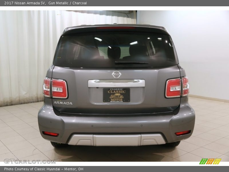 Gun Metallic / Charcoal 2017 Nissan Armada SV