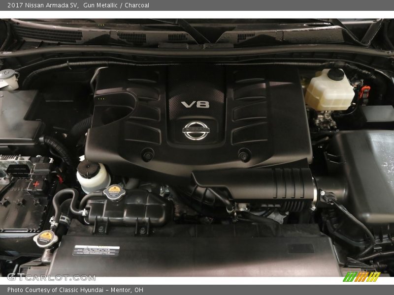 Gun Metallic / Charcoal 2017 Nissan Armada SV