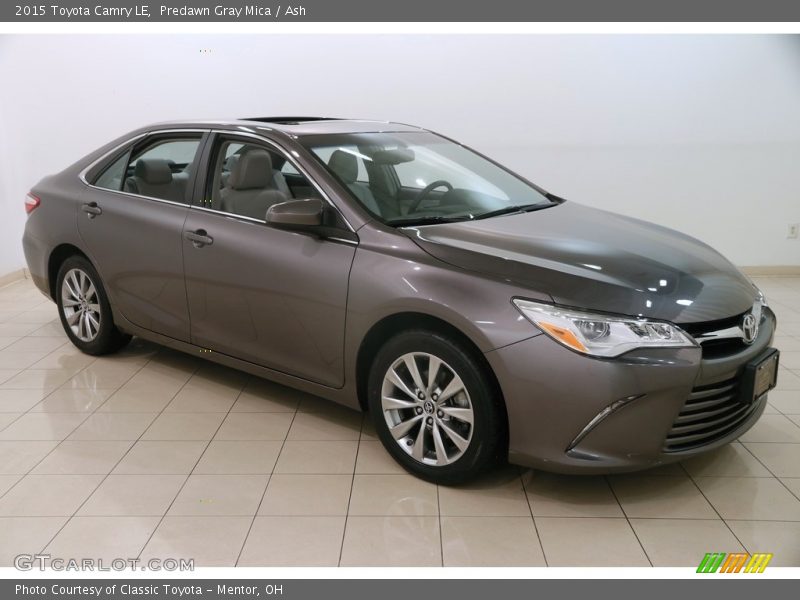 Predawn Gray Mica / Ash 2015 Toyota Camry LE