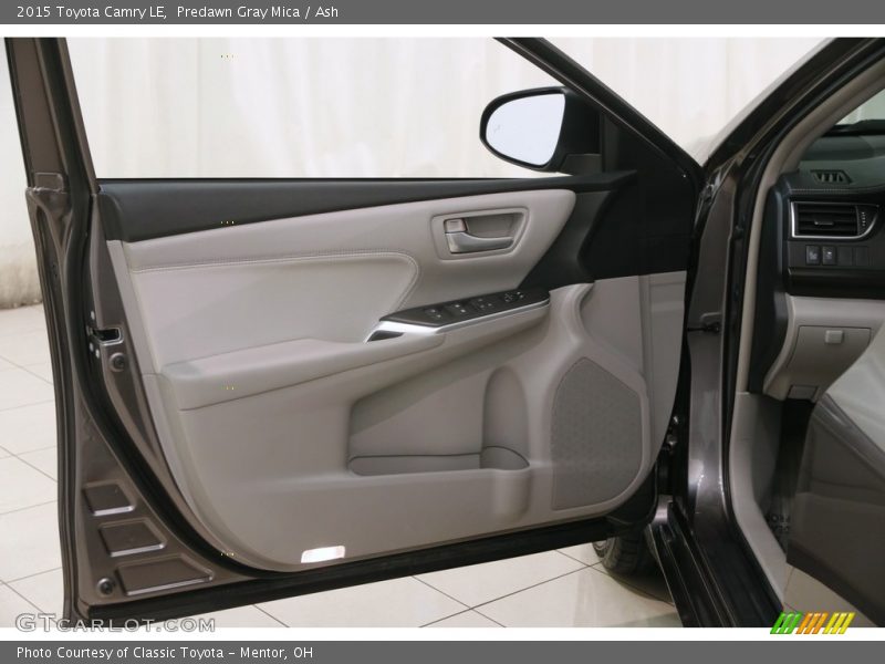 Predawn Gray Mica / Ash 2015 Toyota Camry LE