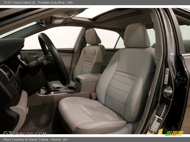Predawn Gray Mica / Ash 2015 Toyota Camry LE