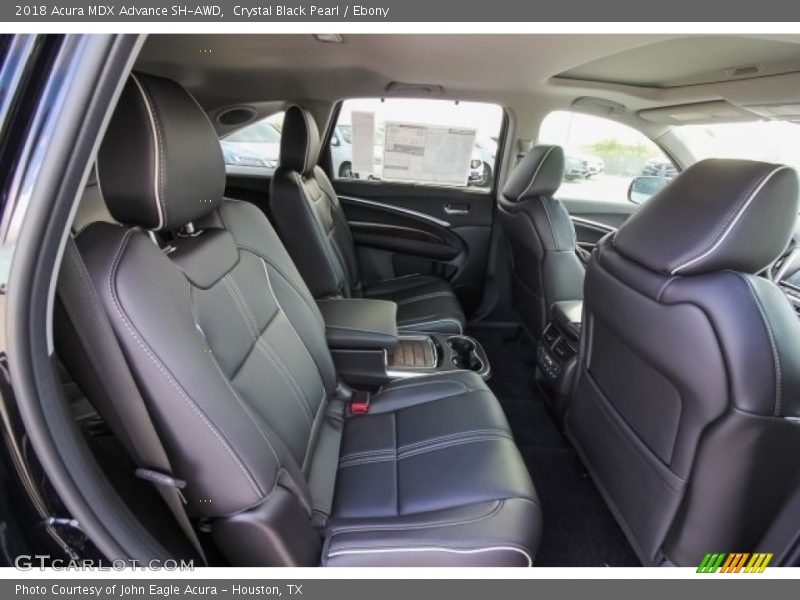 Crystal Black Pearl / Ebony 2018 Acura MDX Advance SH-AWD