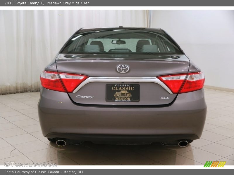 Predawn Gray Mica / Ash 2015 Toyota Camry LE
