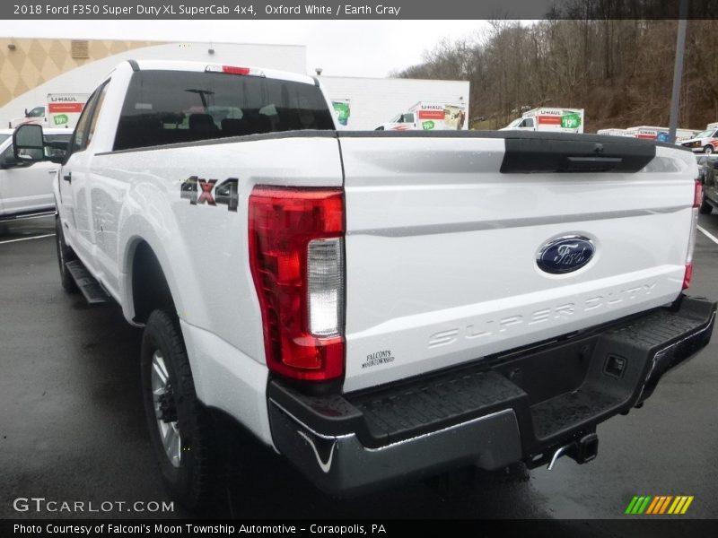 Oxford White / Earth Gray 2018 Ford F350 Super Duty XL SuperCab 4x4