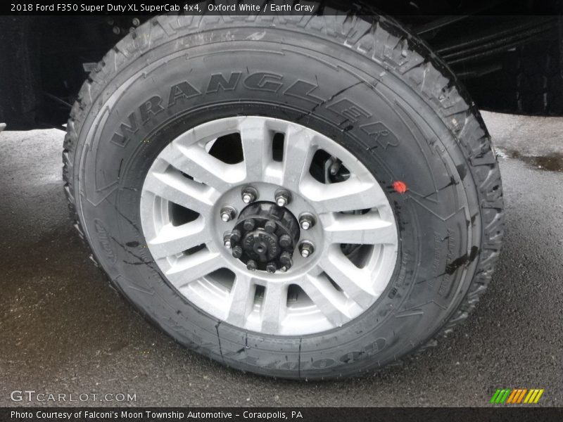 Oxford White / Earth Gray 2018 Ford F350 Super Duty XL SuperCab 4x4