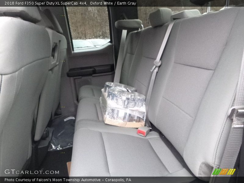 Oxford White / Earth Gray 2018 Ford F350 Super Duty XL SuperCab 4x4
