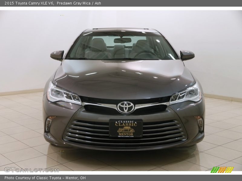 Predawn Gray Mica / Ash 2015 Toyota Camry XLE V6