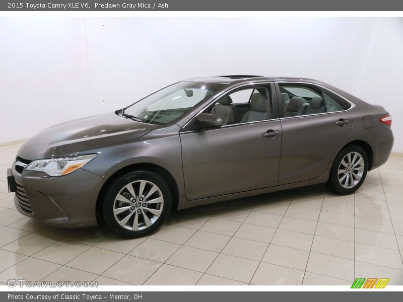 Predawn Gray Mica / Ash 2015 Toyota Camry XLE V6