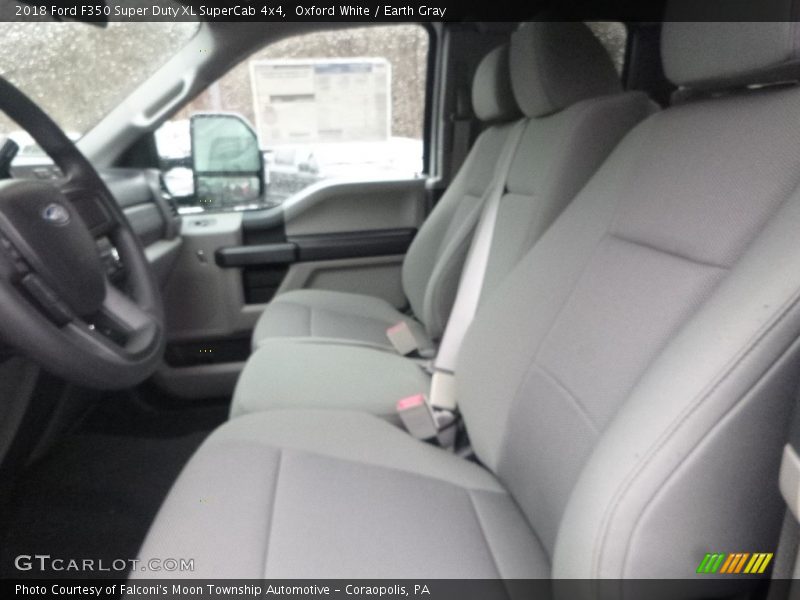 Oxford White / Earth Gray 2018 Ford F350 Super Duty XL SuperCab 4x4