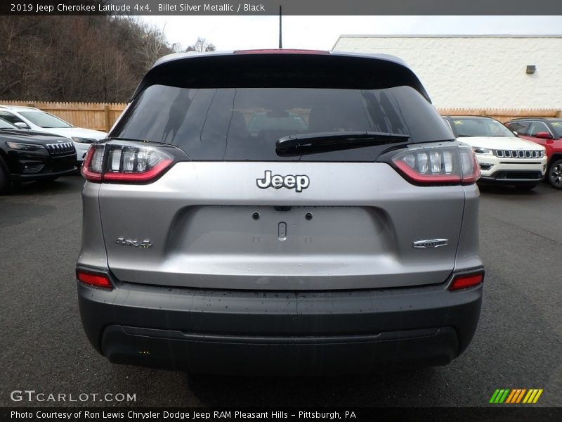 Billet Silver Metallic / Black 2019 Jeep Cherokee Latitude 4x4