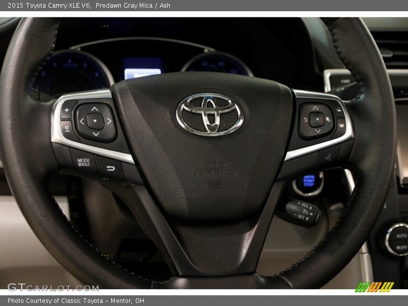 Predawn Gray Mica / Ash 2015 Toyota Camry XLE V6