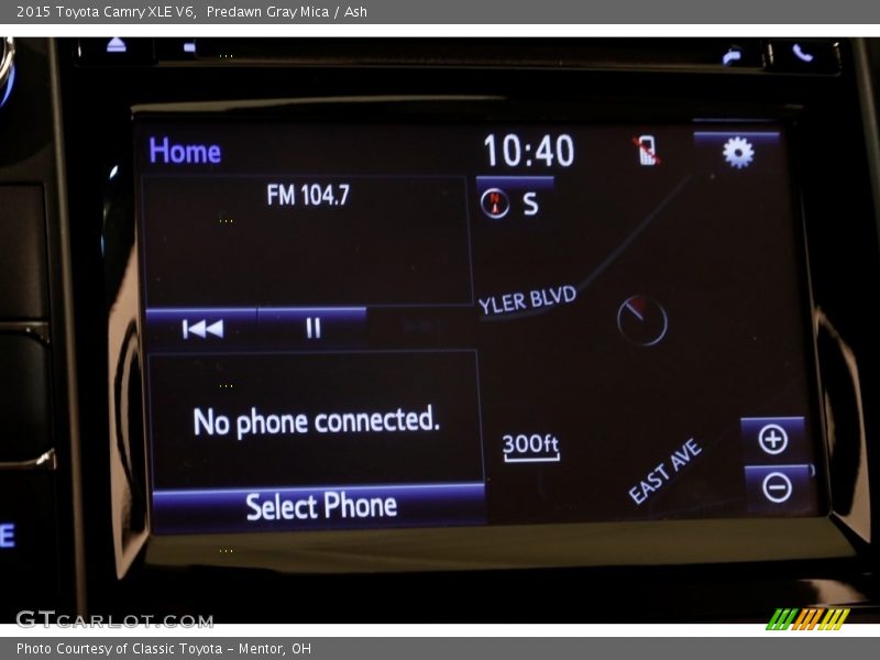 Predawn Gray Mica / Ash 2015 Toyota Camry XLE V6