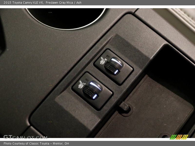 Predawn Gray Mica / Ash 2015 Toyota Camry XLE V6