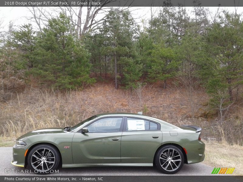 F8 Green / Black 2018 Dodge Charger R/T Scat Pack