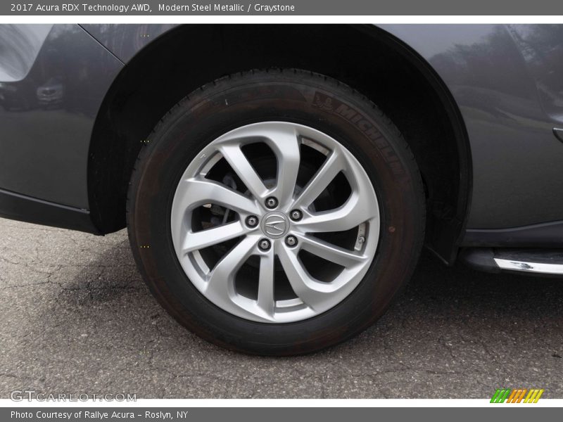 Modern Steel Metallic / Graystone 2017 Acura RDX Technology AWD