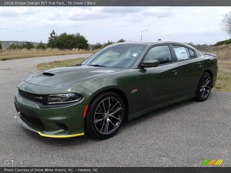 F8 Green / Black 2018 Dodge Charger R/T Scat Pack