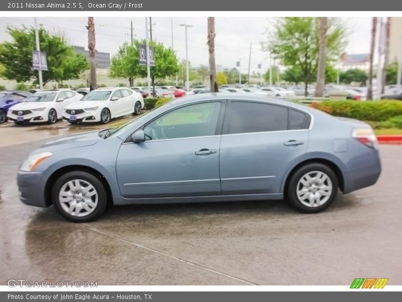 Ocean Gray / Frost 2011 Nissan Altima 2.5 S
