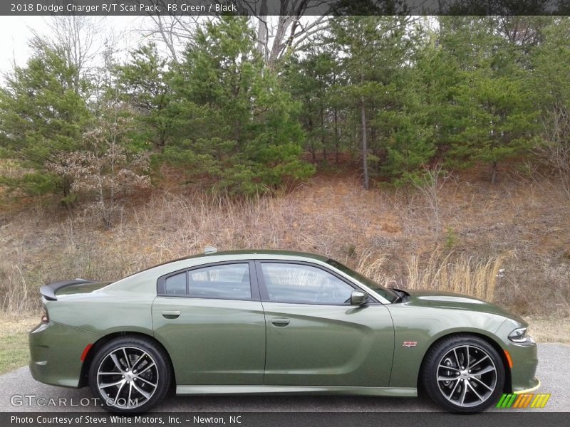 F8 Green / Black 2018 Dodge Charger R/T Scat Pack