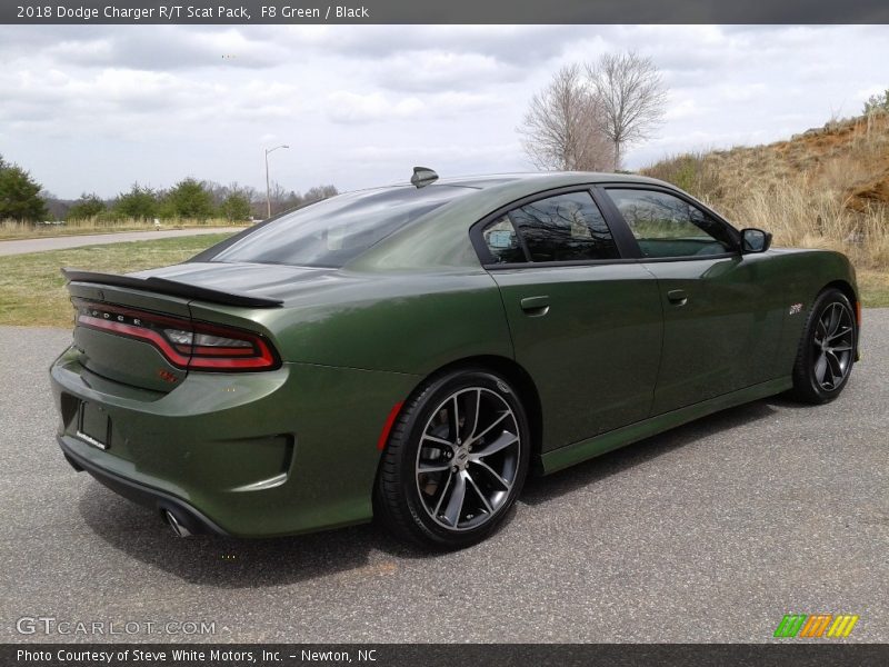 F8 Green / Black 2018 Dodge Charger R/T Scat Pack