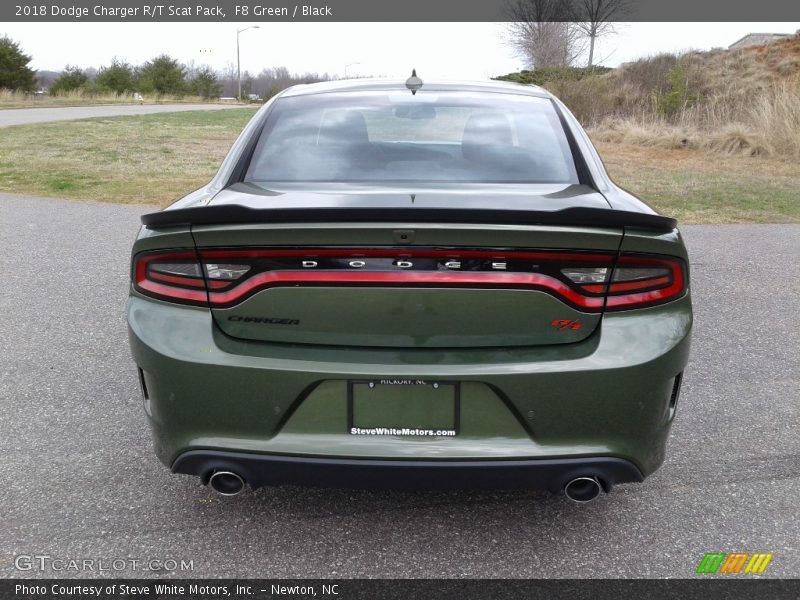 F8 Green / Black 2018 Dodge Charger R/T Scat Pack