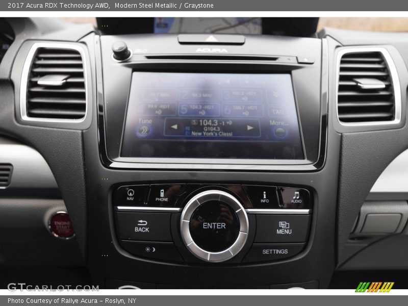 Modern Steel Metallic / Graystone 2017 Acura RDX Technology AWD