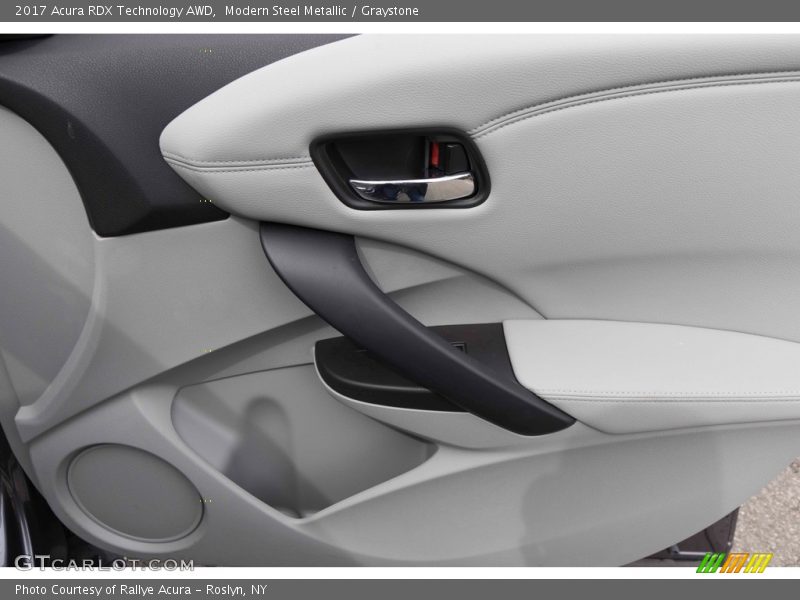 Modern Steel Metallic / Graystone 2017 Acura RDX Technology AWD