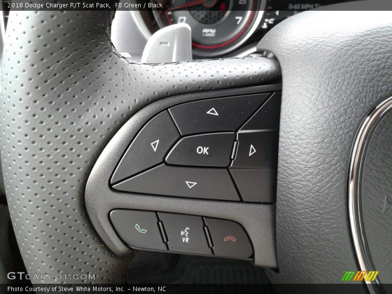 F8 Green / Black 2018 Dodge Charger R/T Scat Pack
