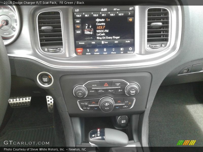 F8 Green / Black 2018 Dodge Charger R/T Scat Pack
