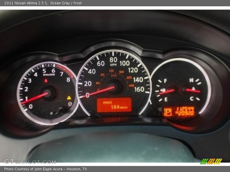 Ocean Gray / Frost 2011 Nissan Altima 2.5 S