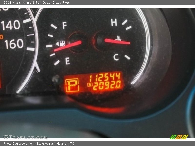 Ocean Gray / Frost 2011 Nissan Altima 2.5 S