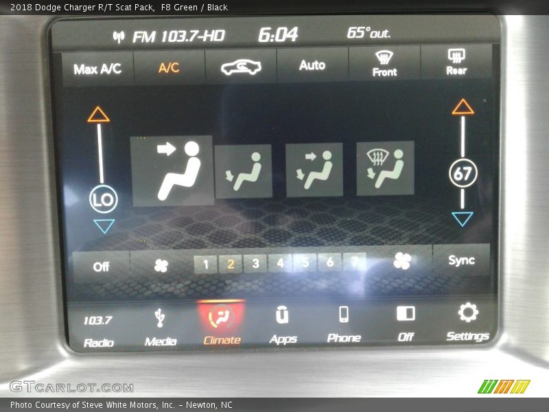 F8 Green / Black 2018 Dodge Charger R/T Scat Pack
