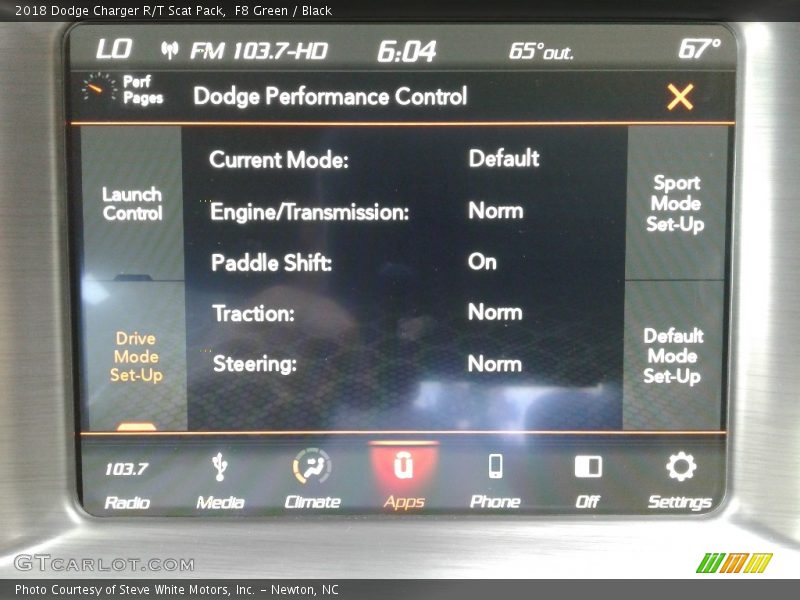 F8 Green / Black 2018 Dodge Charger R/T Scat Pack