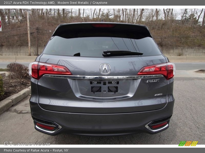 Modern Steel Metallic / Graystone 2017 Acura RDX Technology AWD