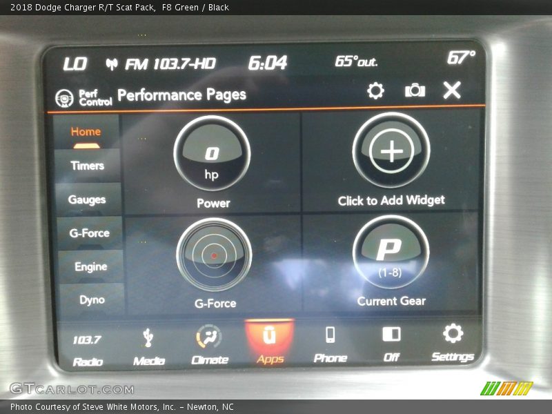 F8 Green / Black 2018 Dodge Charger R/T Scat Pack