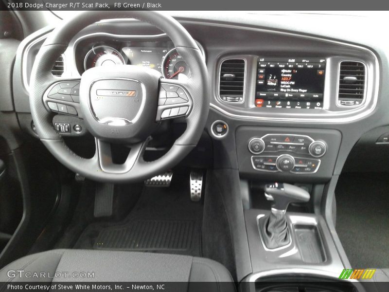 F8 Green / Black 2018 Dodge Charger R/T Scat Pack