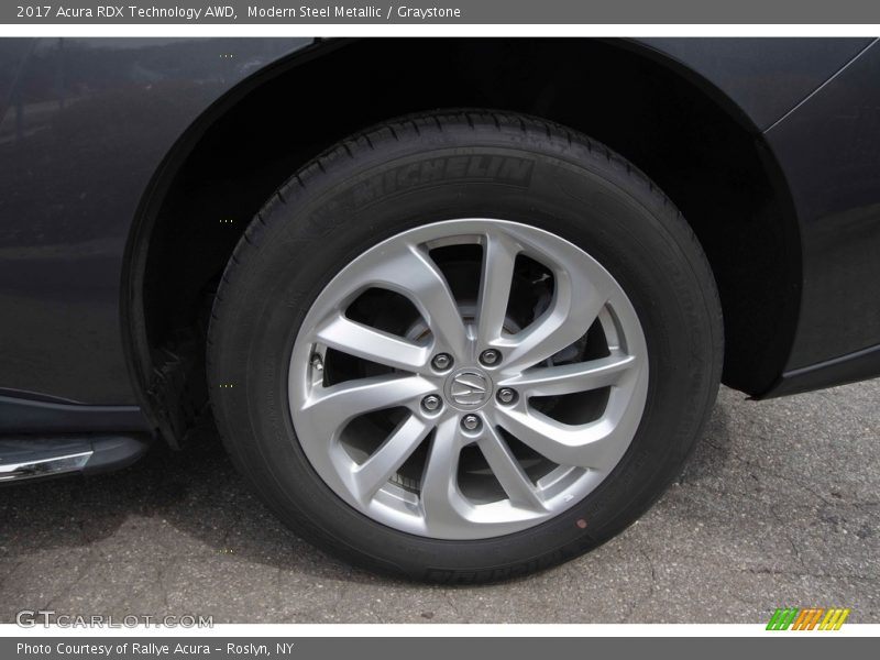 Modern Steel Metallic / Graystone 2017 Acura RDX Technology AWD