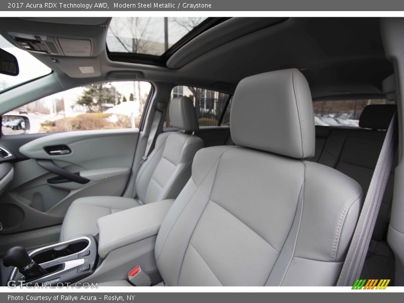 Modern Steel Metallic / Graystone 2017 Acura RDX Technology AWD