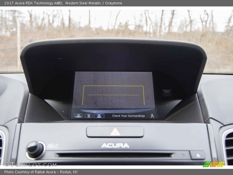 Modern Steel Metallic / Graystone 2017 Acura RDX Technology AWD