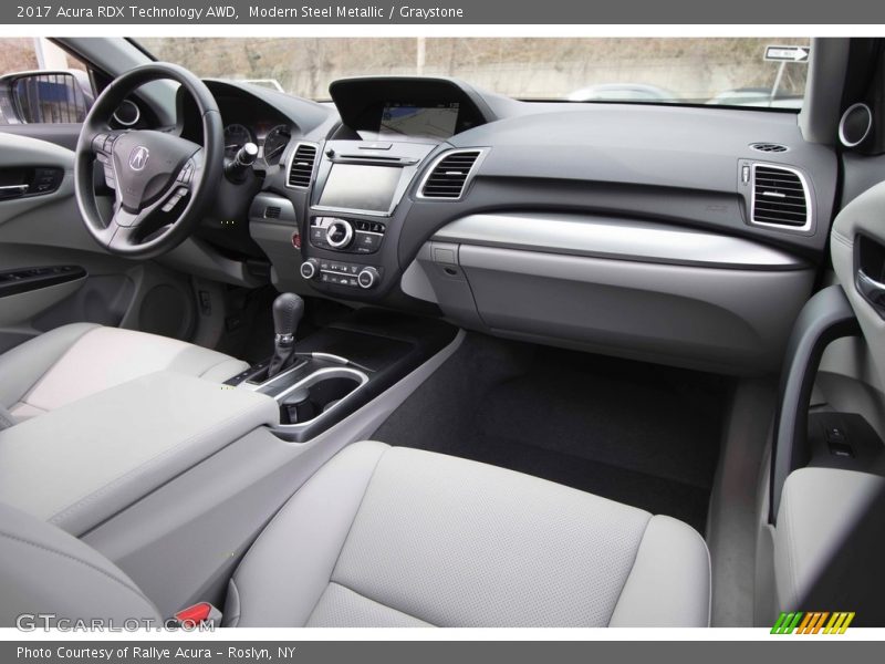 Modern Steel Metallic / Graystone 2017 Acura RDX Technology AWD