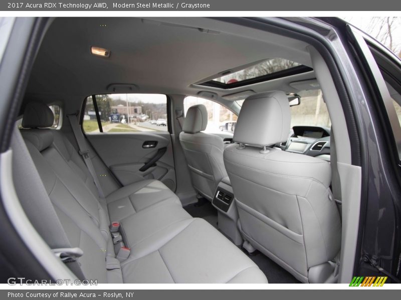 Modern Steel Metallic / Graystone 2017 Acura RDX Technology AWD