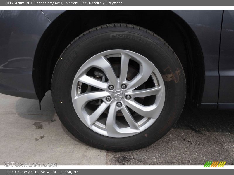 Modern Steel Metallic / Graystone 2017 Acura RDX Technology AWD