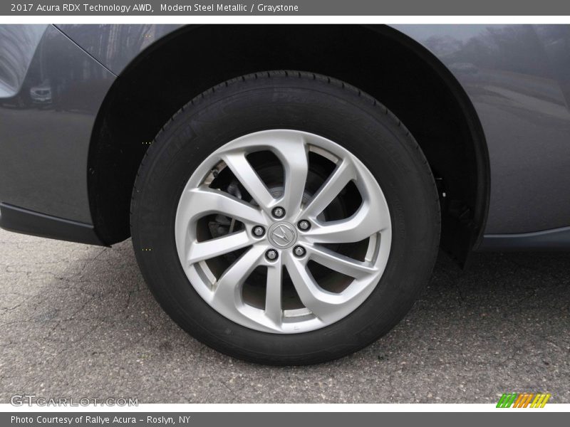 Modern Steel Metallic / Graystone 2017 Acura RDX Technology AWD