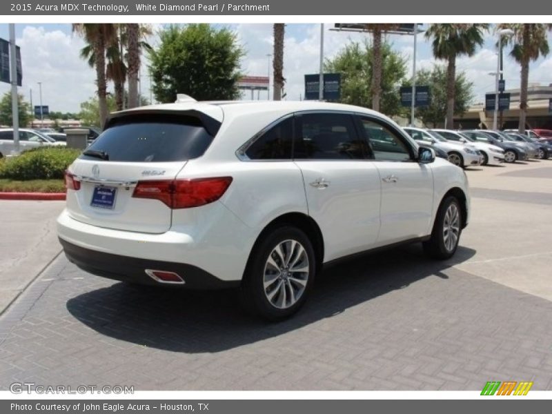 White Diamond Pearl / Parchment 2015 Acura MDX Technology