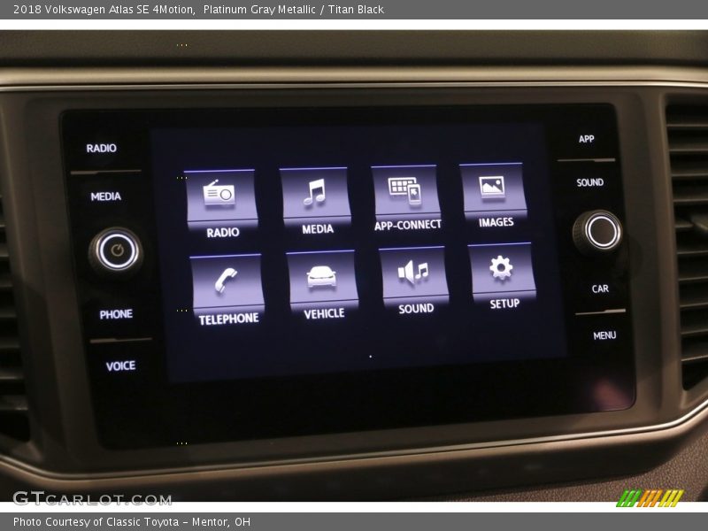 Controls of 2018 Atlas SE 4Motion