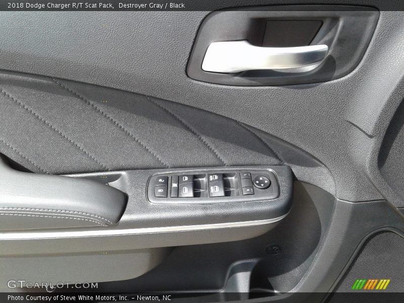 Destroyer Gray / Black 2018 Dodge Charger R/T Scat Pack