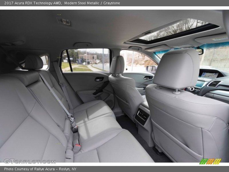 Modern Steel Metallic / Graystone 2017 Acura RDX Technology AWD