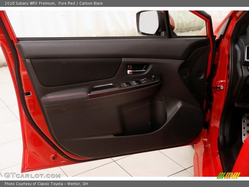 Door Panel of 2018 WRX Premium