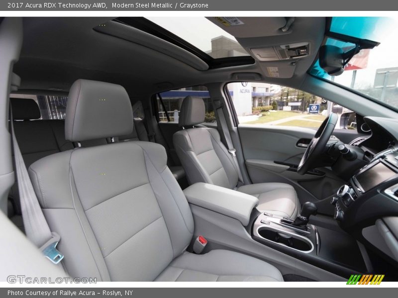Modern Steel Metallic / Graystone 2017 Acura RDX Technology AWD